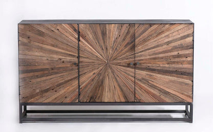 Jofran - Reclaimed Wood Astral Plains 3 Door Accent Cabinet - Natural - 1928-59 view 1