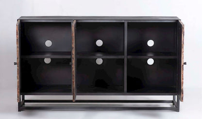 Jofran - Reclaimed Wood Astral Plains 3 Door Accent Cabinet - Natural - 1928-59 view 5