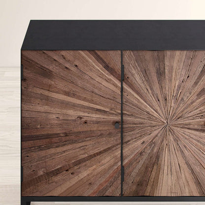 Jofran - Reclaimed Wood Astral Plains 3 Door Accent Cabinet - Natural - 1928-59 view 10
