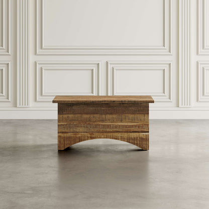 Jofran - Reclamation 36in Rustic Reclaimed Solid Wood Storage Chest Cabinet, Rustic Unfinished Brown - 2300-13 view 6