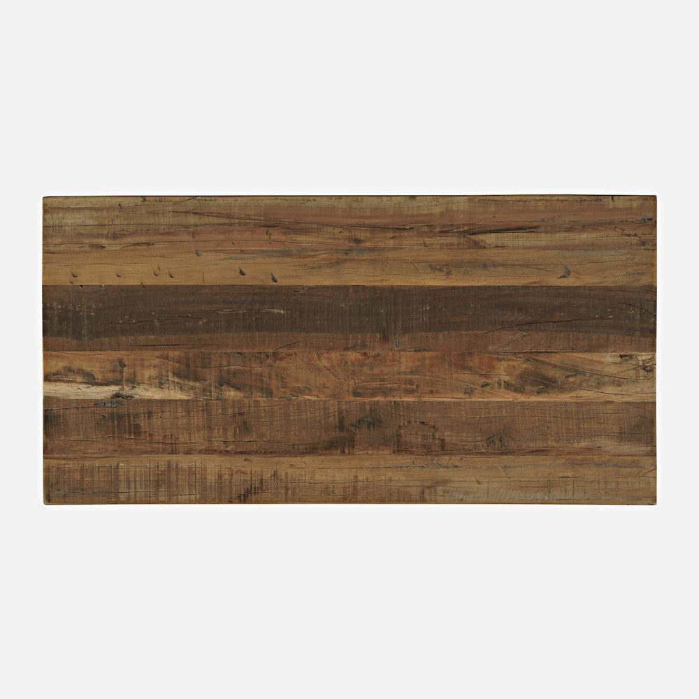 Jofran - Reclamation 36in Rustic Reclaimed Solid Wood Storage Chest Cabinet, Rustic Unfinished Brown - 2300-13 view 11