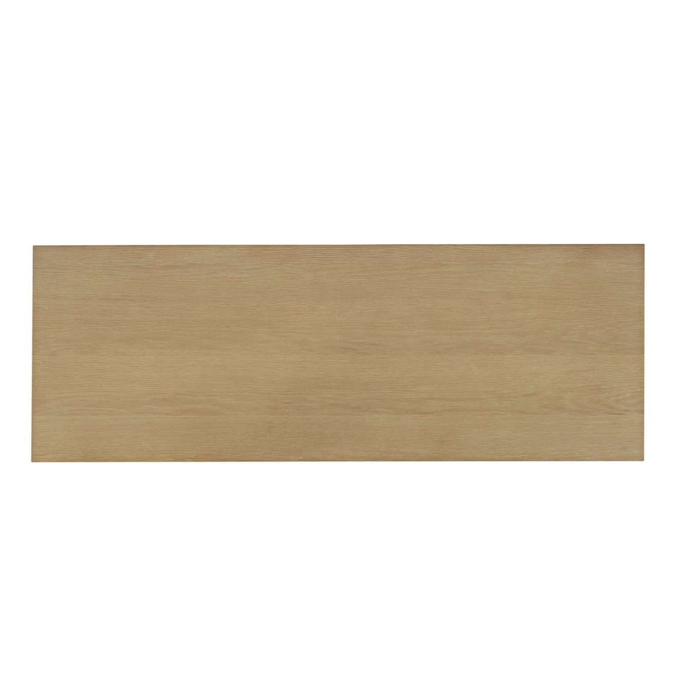 Jofran - Reece 50in Mid-Century Modern Starburst TV Stand Console Storage Cabinet in Light Oak - 2484-50 view 10