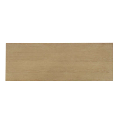 Jofran - Reece 50in Mid-Century Modern Starburst TV Stand Console Storage Cabinet in Light Oak - 2484-50 view 10