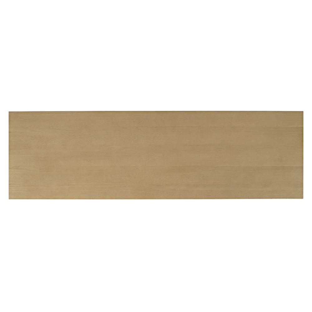 Jofran - Reece 60in Mid-Century Modern Starburst TV Stand Console Storage Cabinet in Light Oak - 2484-60 view 10