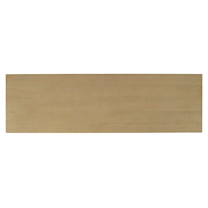 Jofran - Reece 60in Mid-Century Modern Starburst TV Stand Console Storage Cabinet in Light Oak - 2484-60 view 10