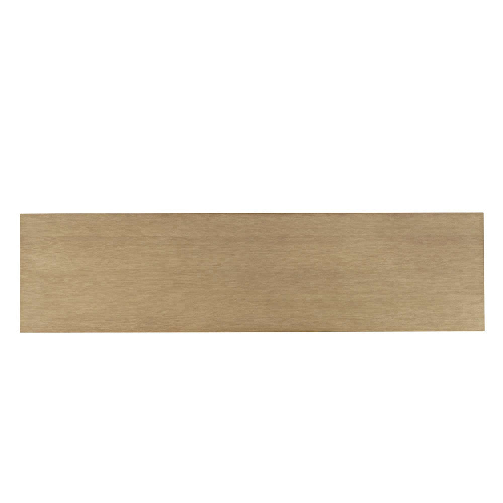 Jofran - Reece 70in Mid-Century Modern Starburst TV Stand Console Storage Cabinet in Light Oak - 2484-70 view 10