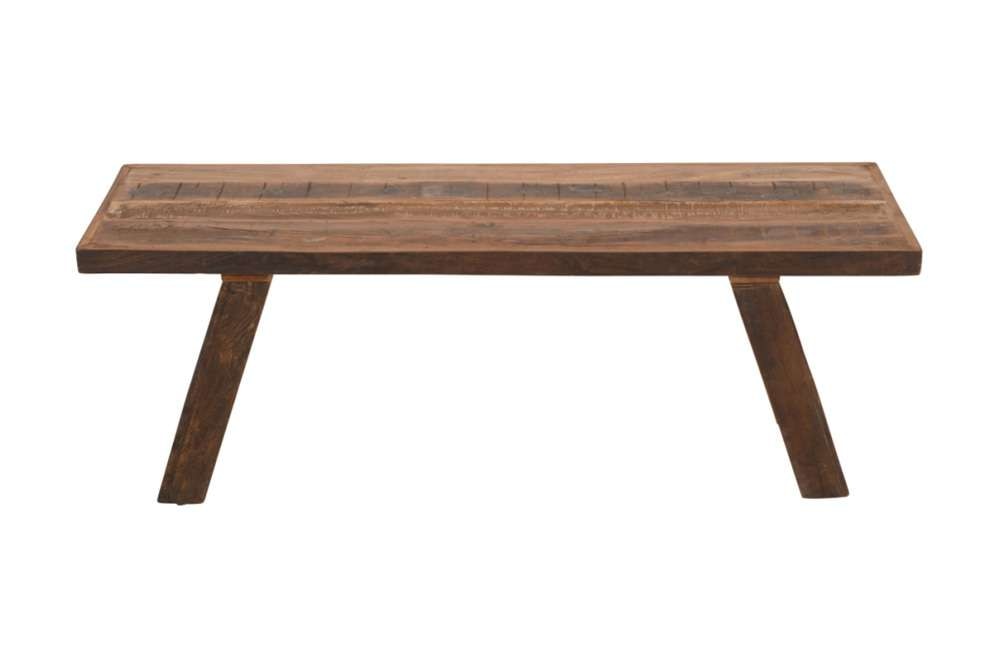 Jofran - Reston 48in Reclaimed Solid Wood Rustic Distressed Dining Bench - 23-RESTON veiw 3