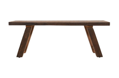 Jofran - Reston 48in Reclaimed Solid Wood Rustic Distressed Dining Bench - 23-RESTON view 1