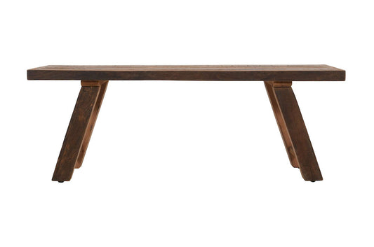 Jofran - Reston 48in Reclaimed Solid Wood Rustic Distressed Dining Bench - 23-RESTON view 1