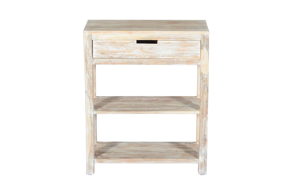 Jofran - Reynolds 1 Drawer Accent Table - White Wash - 1730-190W view 1