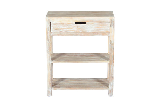 Jofran - Reynolds 1 Drawer Accent Table - White Wash - 1730-190W view 1