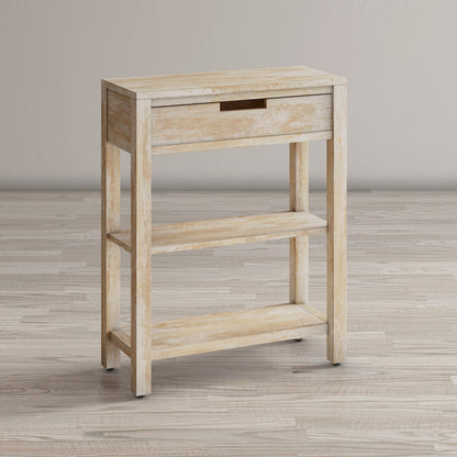 Jofran - Reynolds 1 Drawer Accent Table - White Wash - 1730-190W view 2