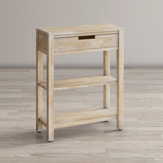 Jofran - Reynolds 1 Drawer Accent Table - White Wash - 1730-190W view 2