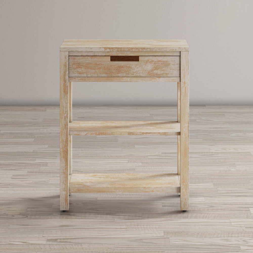 Jofran - Reynolds 1 Drawer Accent Table - White Wash - 1730-190W view 5