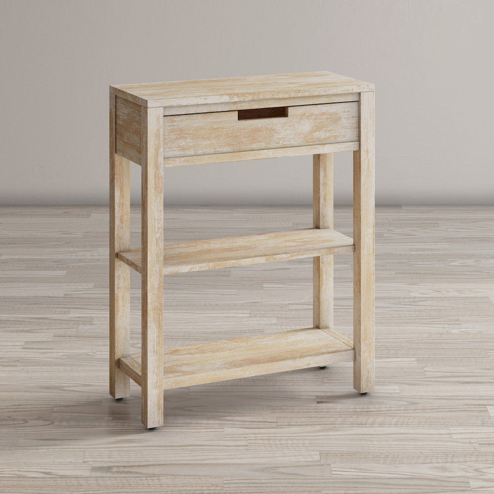 Jofran - Reynolds 1 Drawer Accent Table - White Wash - 1730-190W view 6