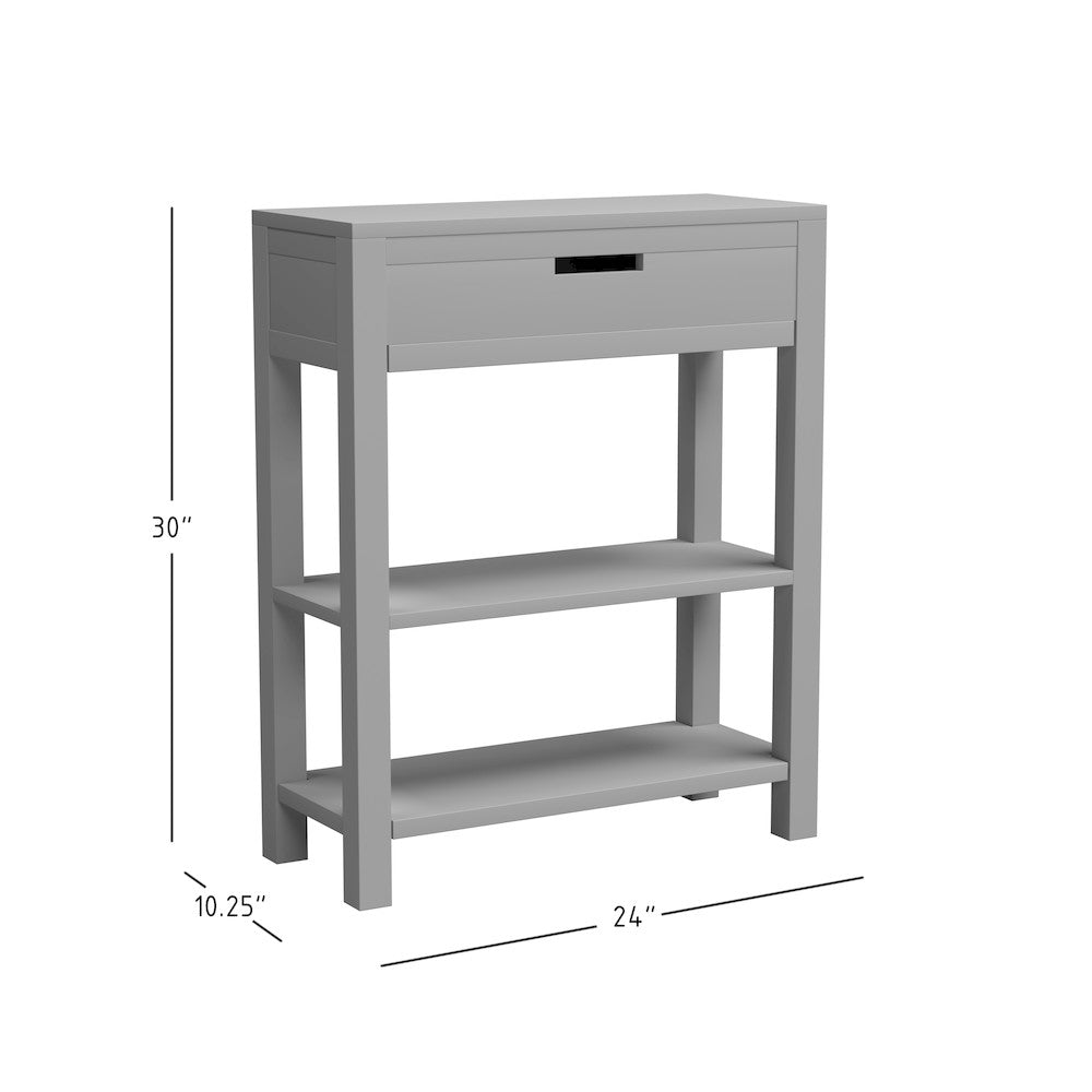 Jofran - Reynolds 1 Drawer Accent Table - White Wash - 1730-190W view 10