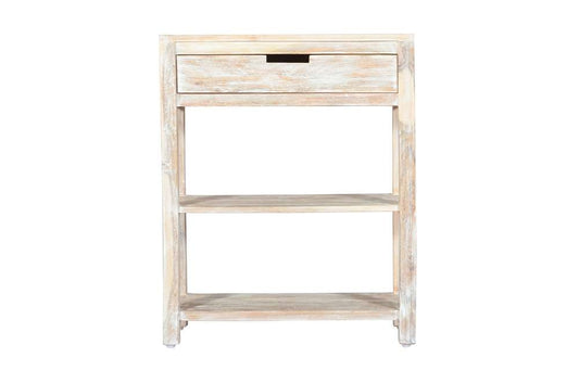 Jofran - Reynolds 1 Drawer Accent Table - White Wash - 1730-190W view 2