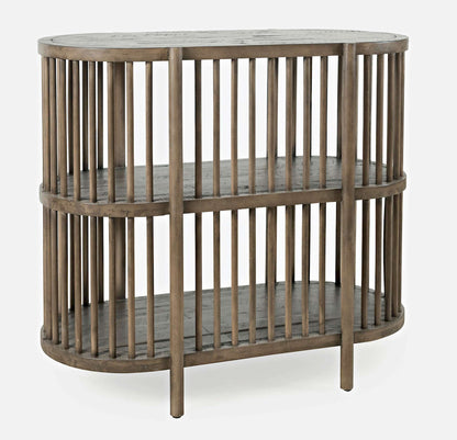 Jofran - Rhapsody Mid-Century Modern 36in Open Storage Cabinet Bookcase - 2185-36 view 4
