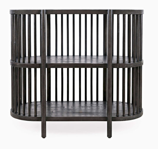 Jofran - Rhapsody Mid-Century Modern 36in Open Storage Cabinet Bookcase - 2190-36 view 1