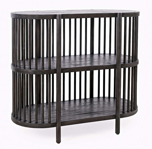 Jofran - Rhapsody Mid-Century Modern 36in Open Storage Cabinet Bookcase - 2190-36 view 2
