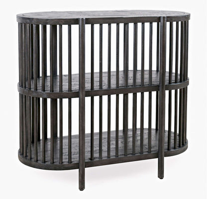 Jofran - Rhapsody Mid-Century Modern 36in Open Storage Cabinet Bookcase - 2190-36 view 4