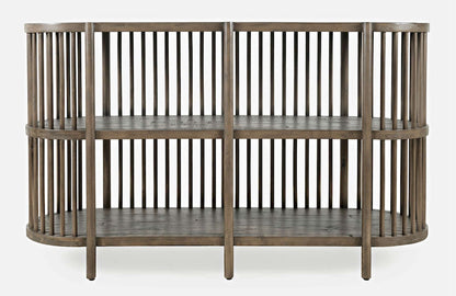 Jofran - Rhapsody Mid-Century Modern 54in Open Storage Accent Cabinet - 2185-54 view 1