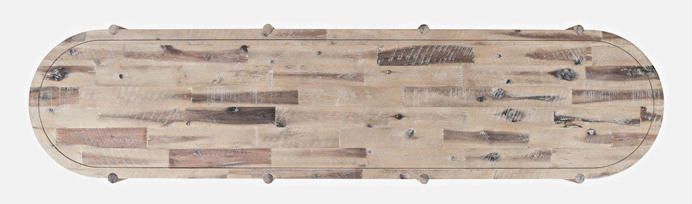 Jofran - Rhapsody Mid-Century Modern 72in Open Storage Sideboard Cabinet - 2180-72 view 12