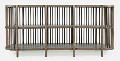 Jofran - Rhapsody Mid-Century Modern 72in Open Storage Sideboard Cabinet - 2185-72 view 1
