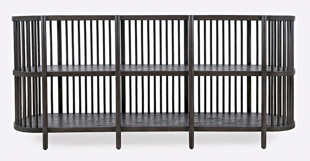 Jofran - Rhapsody Mid-Century Modern 72in Open Storage Sideboard Cabinet - 2190-72 view 6