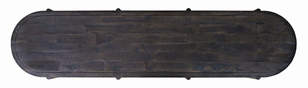 Jofran - Rhapsody Mid-Century Modern 72in Open Storage Sideboard Cabinet - 2190-72 view 13