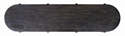 Jofran - Rhapsody Mid-Century Modern 72in Open Storage Sideboard Cabinet - 2190-72 view 13