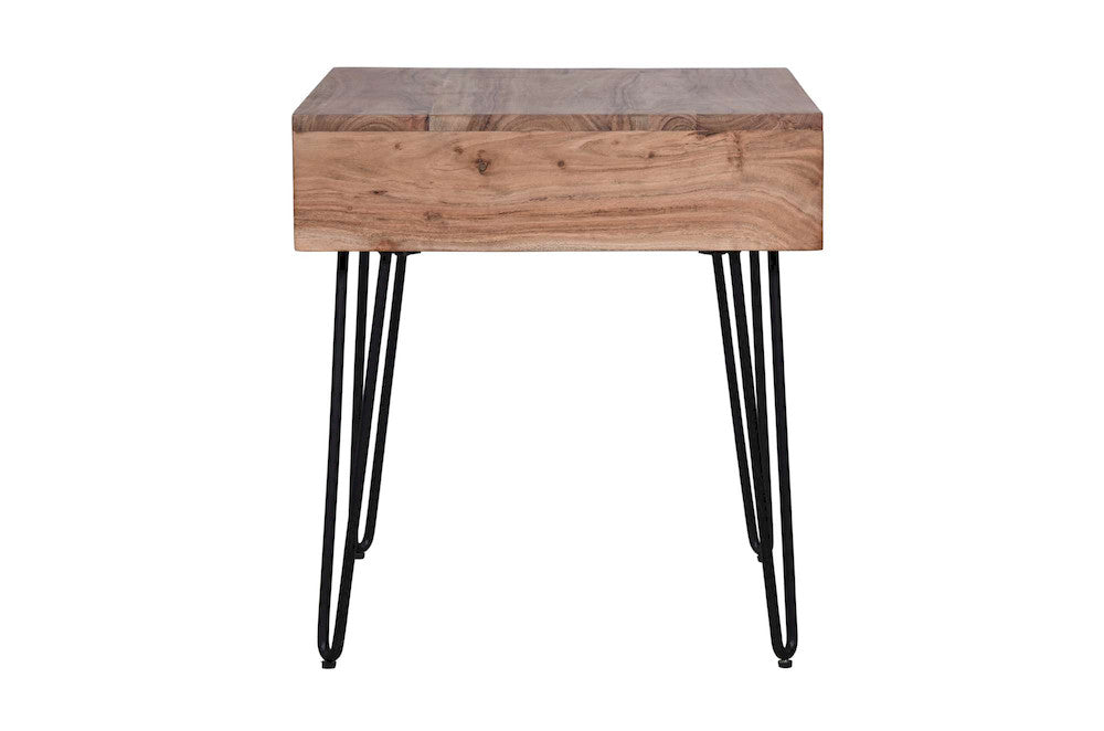 Jofran - Rollins Solid Acacia End Table - Natural - 2085-3 view 3