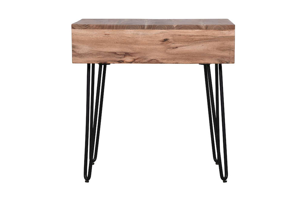 Jofran - Rollins Solid Acacia Side Table - Natural - 2085-7 view 3