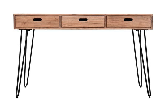 Jofran - Rollins Solid Acacia USB Charging Desk - Natural - 2085-5020 veiw 2
