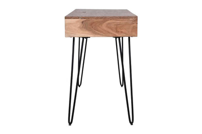 Jofran - Rollins Solid Acacia USB Charging Desk - Natural - 2085-5020 veiw 6