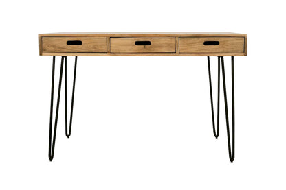 Jofran - Rollins Solid Hardwood Modern Counter Dining Table with Storage - Light Brown - 2085-52 view 4