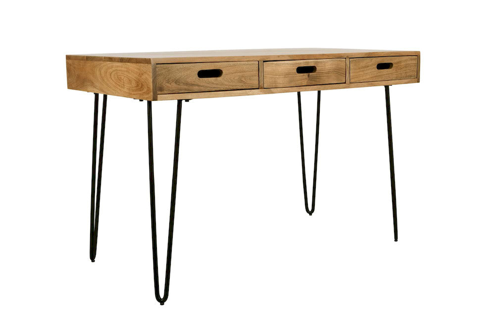 Jofran - Rollins Solid Hardwood Modern Counter Dining Table with Storage - Light Brown - 2085-52 view 6
