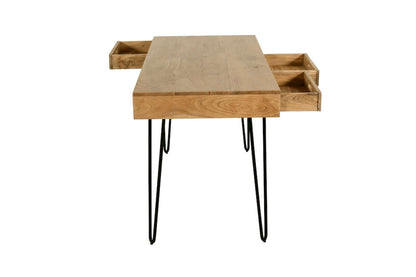 Jofran - Rollins Solid Hardwood Modern Counter Dining Table with Storage - Light Brown - 2085-52 view 11