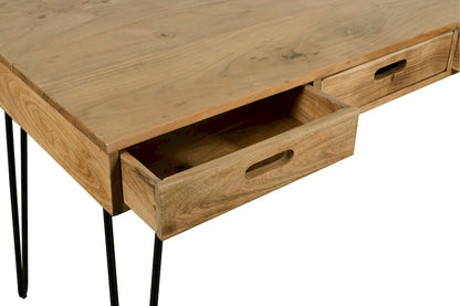 Jofran - Rollins Solid Hardwood Modern Counter Dining Table with Storage - Light Brown - 2085-52 view 12