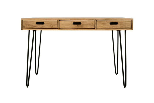 Jofran - Rollins Solid Hardwood Modern Counter Dining Table with Storage - Light Brown - 2085-52 veiw 2