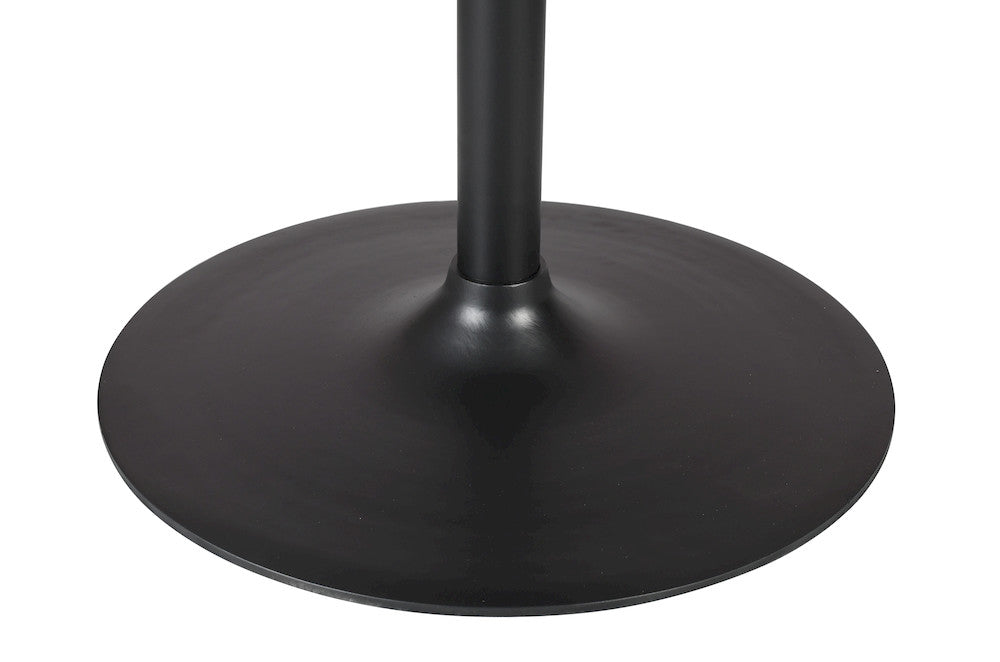 Jofran - Rowan 54in Modern Luxury Pedestal Round Marble Dining Table, Gunmetal - 2271-ROWAN54TBGMKT view 5