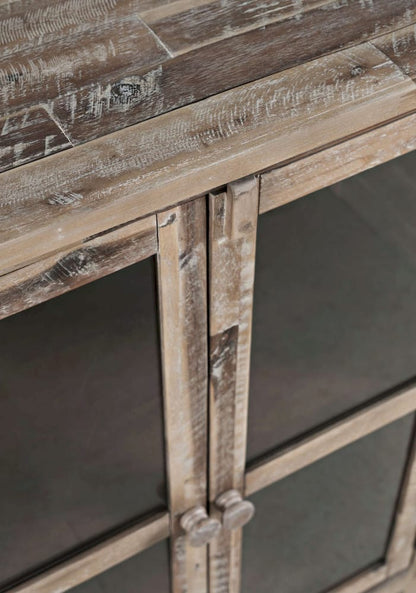 Jofran - Rustic Shores Coastal Style 32in Distressed Accent Cabinet - 2125-32 view 7