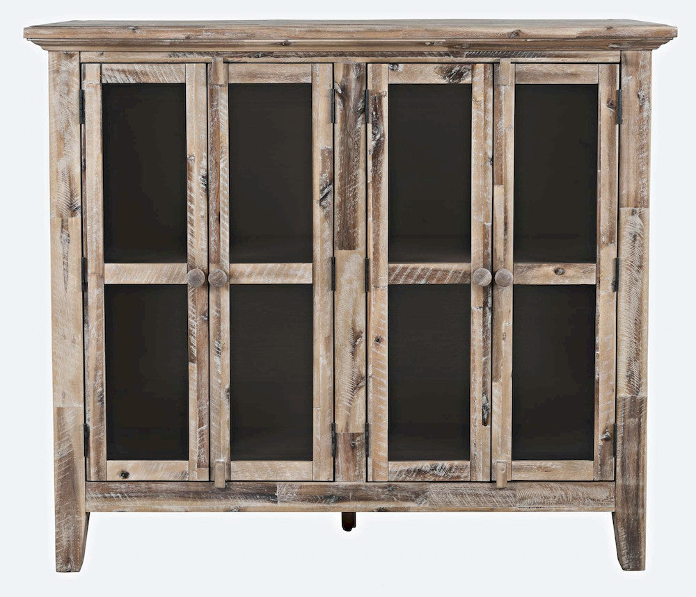 Jofran - Rustic Shores Coastal Style 48in Distressed Accent Cabinet - 2125-48 view 1