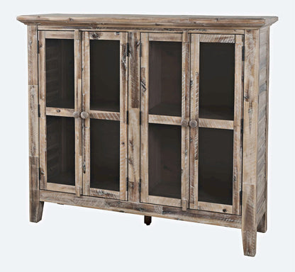 Jofran - Rustic Shores Coastal Style 48in Distressed Accent Cabinet - 2125-48 view 3