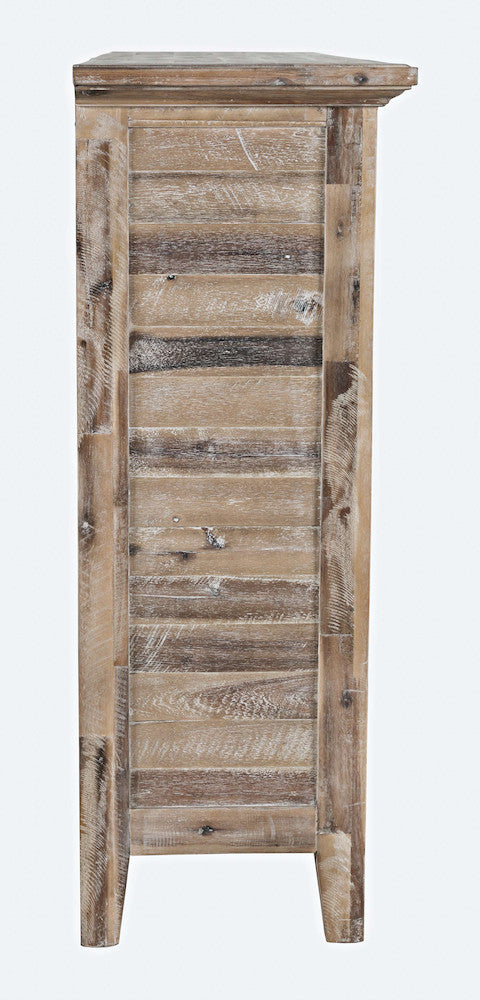 Jofran - Rustic Shores Coastal Style 48in Distressed Accent Cabinet - 2125-48 view 5