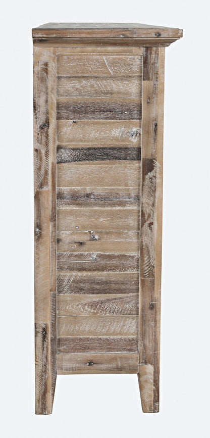 Jofran - Rustic Shores Coastal Style 48in Distressed Accent Cabinet - 2125-48 view 5