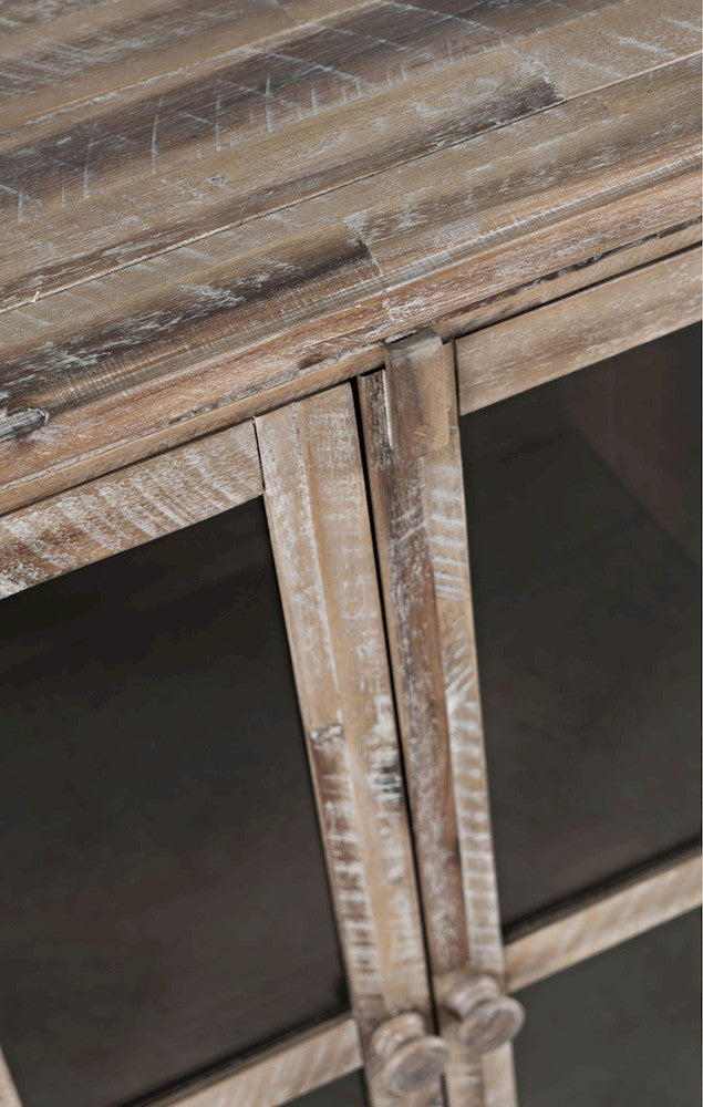 Jofran - Rustic Shores Coastal Style 48in Distressed Accent Cabinet - 2125-48 view 7