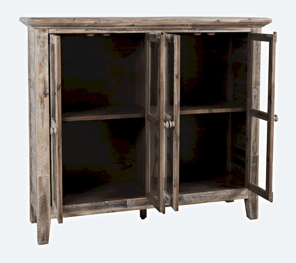 Jofran - Rustic Shores Coastal Style 48in Distressed Accent Cabinet - 2125-48 view 8