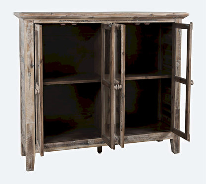 Jofran - Rustic Shores Coastal Style 48in Distressed Accent Cabinet - 2125-48 view 8