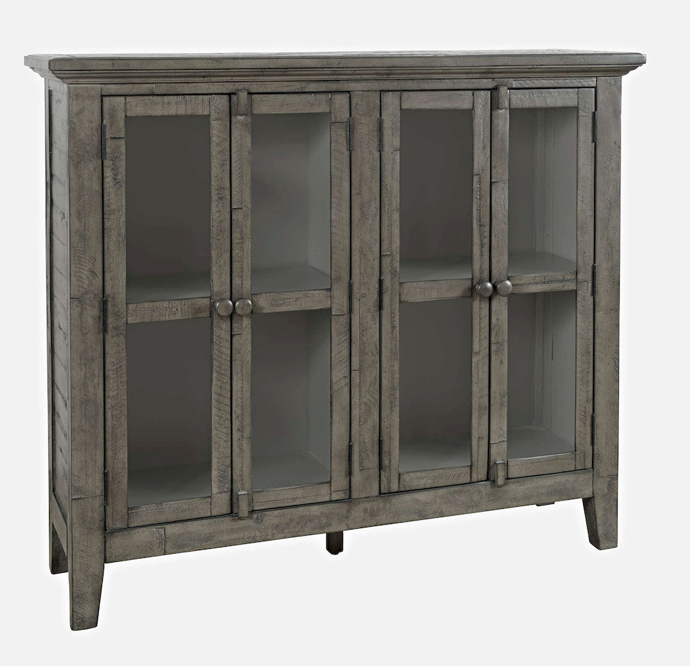 Jofran - Rustic Shores Coastal Style 48in Distressed Accent Cabinet - 2130-48 view 2